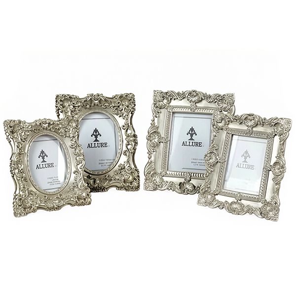 Silver Epoxy Photo Frame